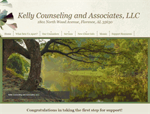 Tablet Screenshot of kelly-counseling.com